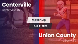 Matchup: Centerville vs. Union County  2020