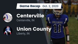 Recap: Centerville  vs. Union County  2020