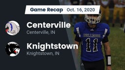 Recap: Centerville  vs. Knightstown  2020