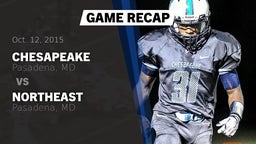Recap: Chesapeake  vs. Northeast  2015