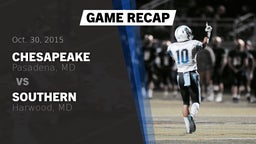 Recap: Chesapeake  vs. Southern  2015