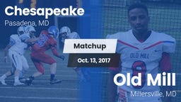 Matchup: Chesapeake vs. Old Mill  2017