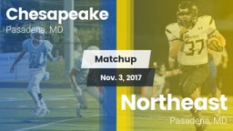 Matchup: Chesapeake vs. Northeast  2017