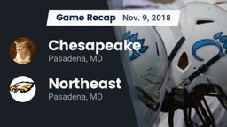Recap: Chesapeake  vs. Northeast  2018