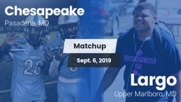 Matchup: Chesapeake vs. Largo  2019