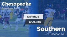 Matchup: Chesapeake vs. Southern  2019