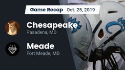 Recap: Chesapeake  vs. Meade  2019