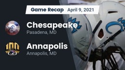 Recap: Chesapeake  vs. Annapolis  2021