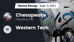 Recap: Chesapeake  vs. Western Tech 2021