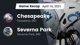 Recap: Chesapeake  vs. Severna Park  2021