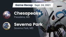Recap: Chesapeake  vs. Severna Park  2021