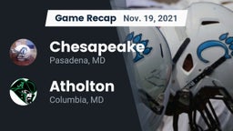 Recap: Chesapeake  vs. Atholton  2021