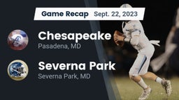 Recap: Chesapeake  vs. Severna Park  2023