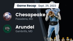 Recap: Chesapeake  vs. Arundel  2023