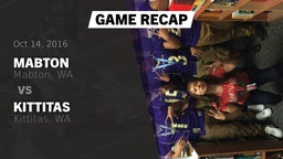 Recap: Mabton  vs. Kittitas  2016