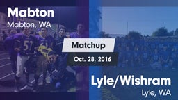 Matchup: Mabton vs. Lyle/Wishram  2016