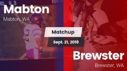Matchup: Mabton vs. Brewster  2018