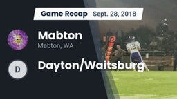 Recap: Mabton  vs. Dayton/Waitsburg 2018