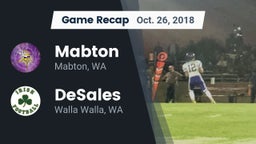 Recap: Mabton  vs. DeSales  2018
