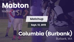 Matchup: Mabton vs. Columbia  (Burbank) 2019