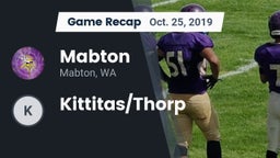 Recap: Mabton  vs. Kittitas/Thorp 2019