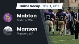 Recap: Mabton  vs. Manson  2019