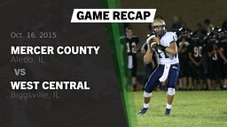 Recap: Mercer County  vs. West Central  2015