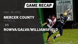 Recap: Mercer County  vs. ROWVA/Galva/Williamsfield 2015