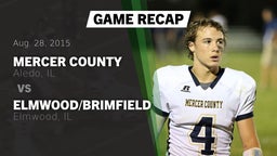 Recap: Mercer County  vs. Elmwood/Brimfield  2015