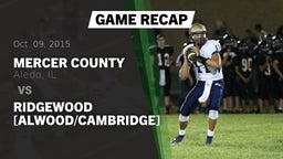 Recap: Mercer County  vs. Ridgewood [AlWood/Cambridge] 2015