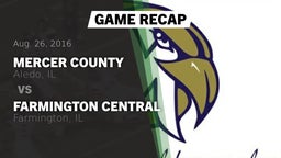 Recap: Mercer County  vs. Farmington Central  2016