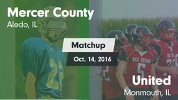 Matchup: Mercer County vs. United  2016