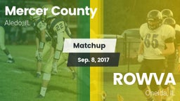 Matchup: Mercer County vs. ROWVA  2017