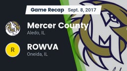 Recap: Mercer County  vs. ROWVA  2017