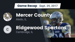 Recap: Mercer County  vs. Ridgewood Spartans 2017