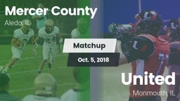 Matchup: Mercer County vs. United  2018