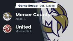 Recap: Mercer County  vs. United  2018