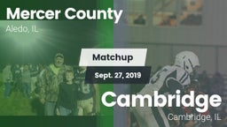 Matchup: Mercer County vs. Cambridge  2019