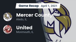 Recap: Mercer County  vs. United  2021
