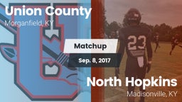 Matchup: Union County vs. North Hopkins  2017