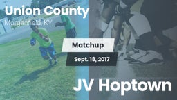Matchup: Union County vs. JV Hoptown 2017