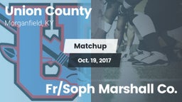 Matchup: Union County vs. Fr/Soph Marshall Co. 2017