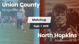 Matchup: Union County vs. North Hopkins  2018