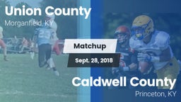 Matchup: Union County vs. Caldwell County  2018