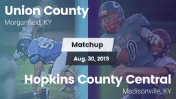 Matchup: Union County vs. Hopkins County Central  2019