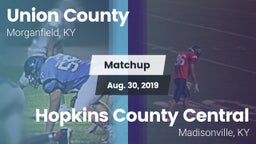 Matchup: Union County vs. Hopkins County Central  2019