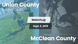 Matchup: Union County vs. McClean County 2019