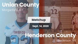 Matchup: Union County vs. Henderson County  2020