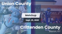 Matchup: Union County vs. Crittenden County  2020