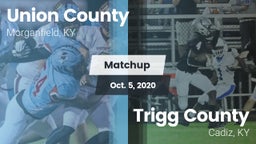 Matchup: Union County vs. Trigg County  2020
